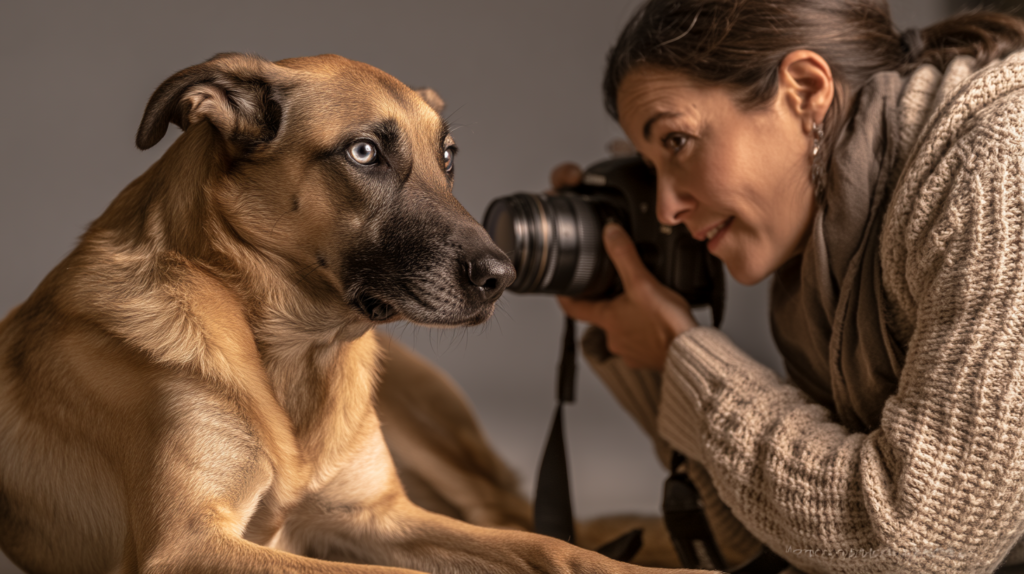 Qu’est-ce qu’une photo iris chien