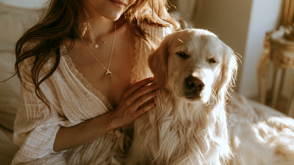 bijoux avec poil de chien 9