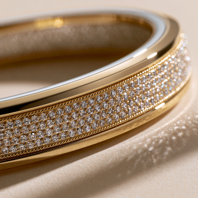 Bracelet Souvenir Chien Lumière – Jonc Scintillant