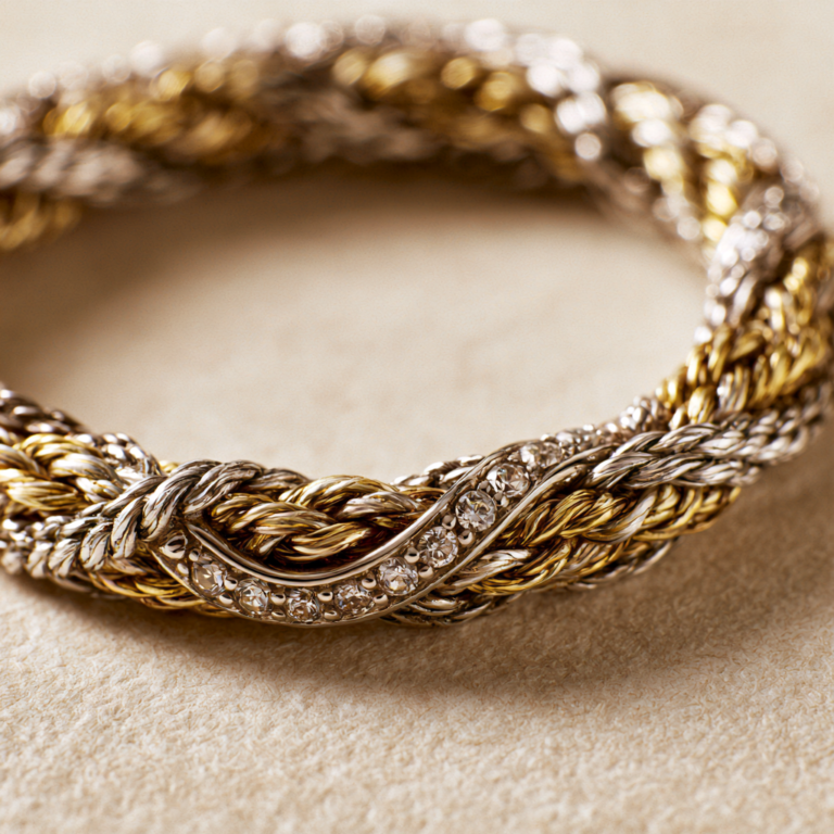 Bracelet Souvenir Chien Infini – Tressage Précieux