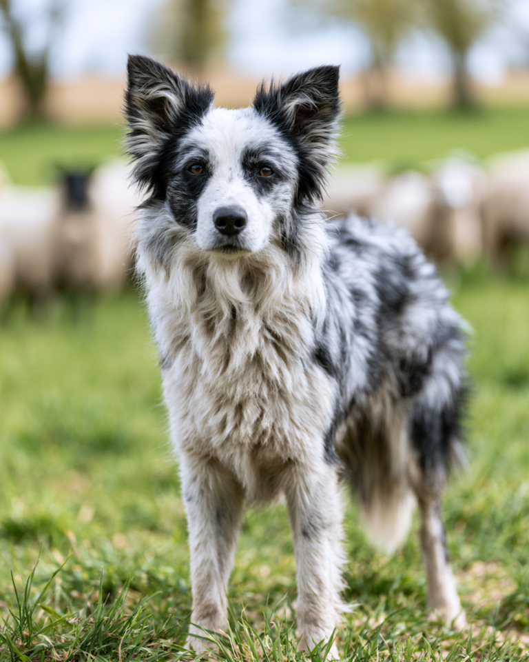 Rex – Border Collie dressé pour troupeau