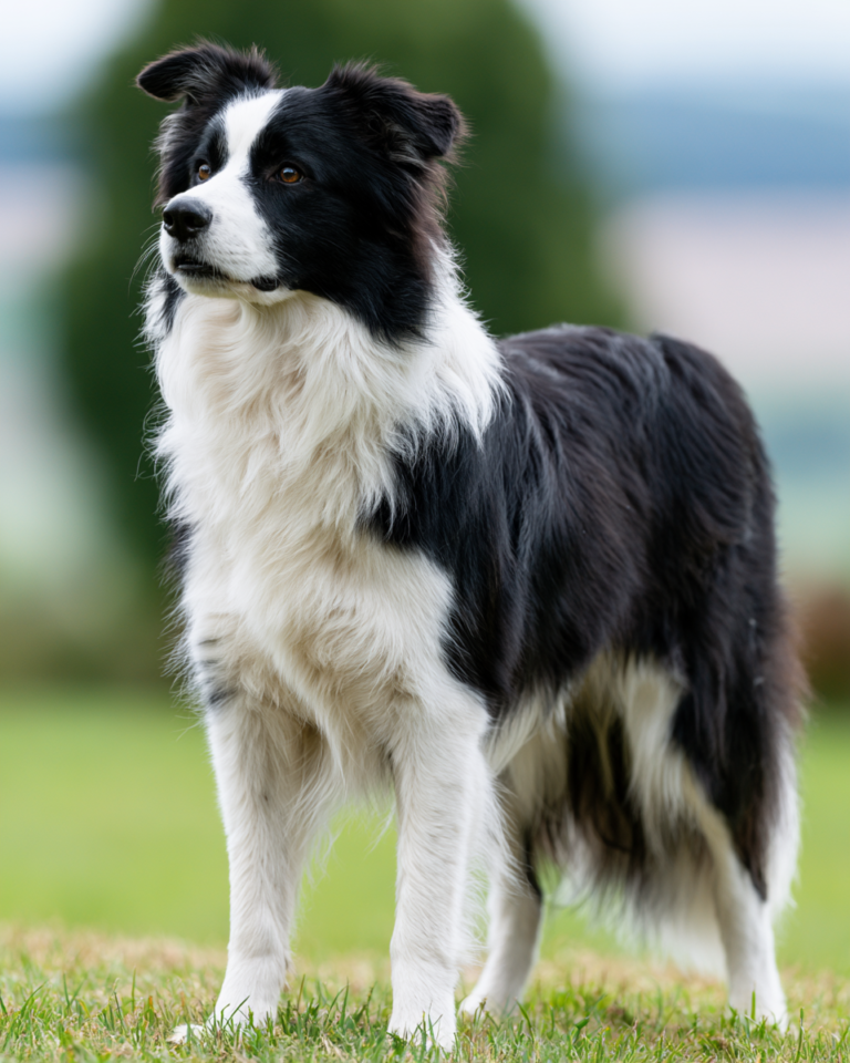Blue – Chien de troupeau type Border Collie Merle
