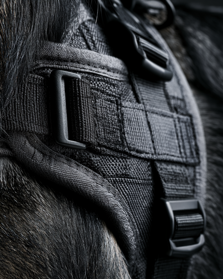 Gilet par balle pour chien Stealth Black
