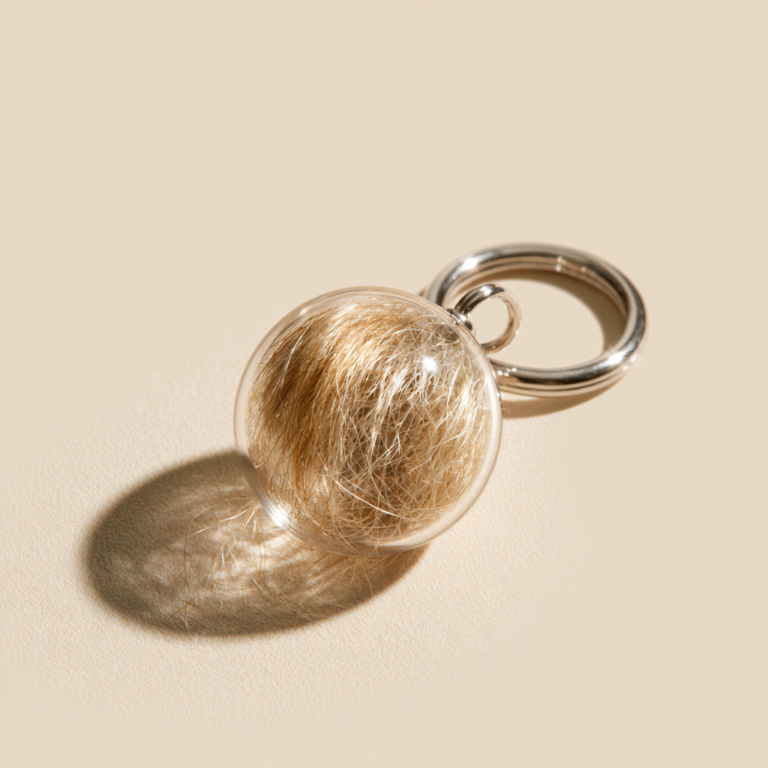 Porte Clé Poil de Chien – Sphère Souvenir