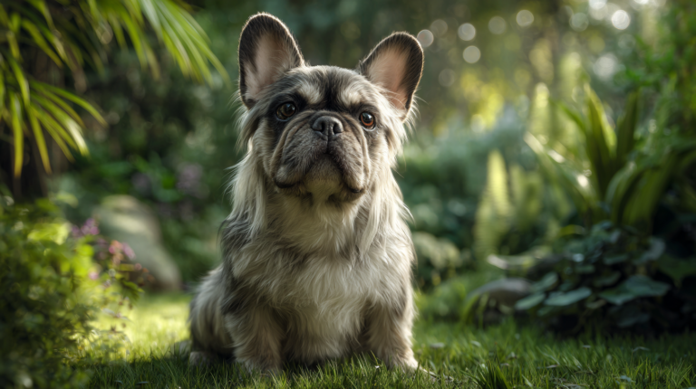 Chien Fluffy Bouledogue Français