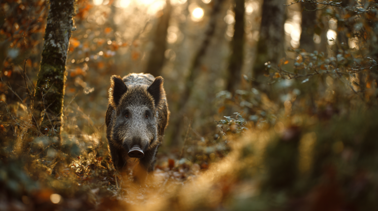 Chien Sanglier Rapprocheur
