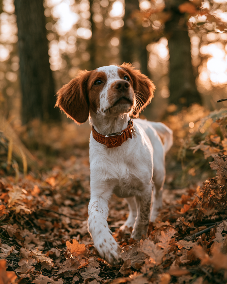 Collier Gravé Chien de Chasse – Modèle Aventure