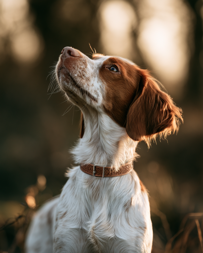Collier Personnalisé Chien de Chasse – Modèle Campagne