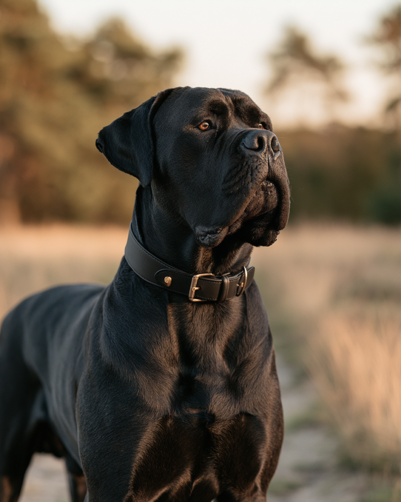 collier gros chien cuir 12