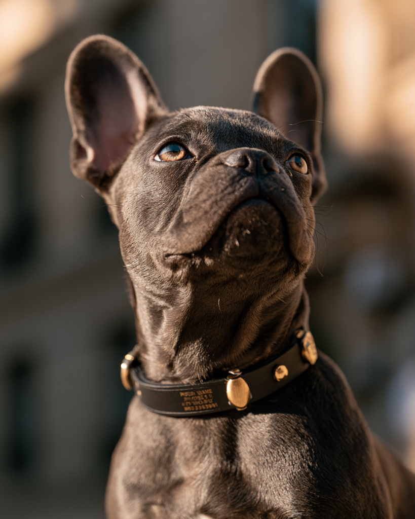 collier pour chien avec numéro de téléphone 1