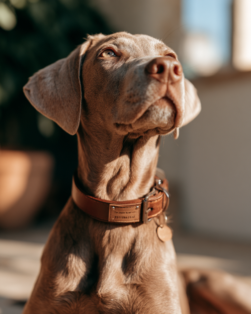 collier pour chien avec numéro de téléphone 2