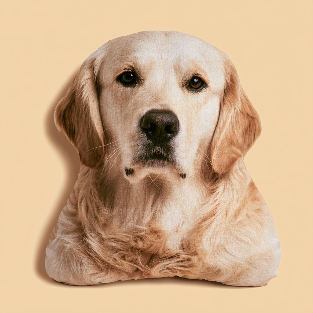 coussin personnalisé chien 1