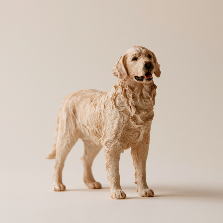 Portrait Chien Personnalisé 3D – Finition Premium