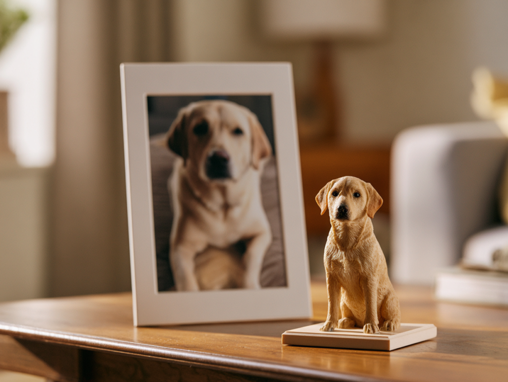 figurine chien personnalisé 2