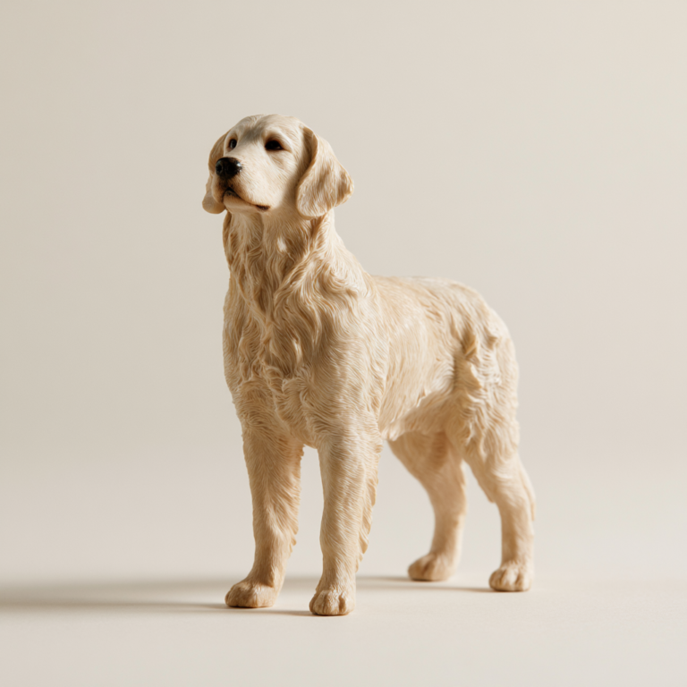 Portrait Chien Personnalisé 3D – Regard Fidèle