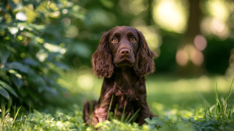 chien cocker marron 1
